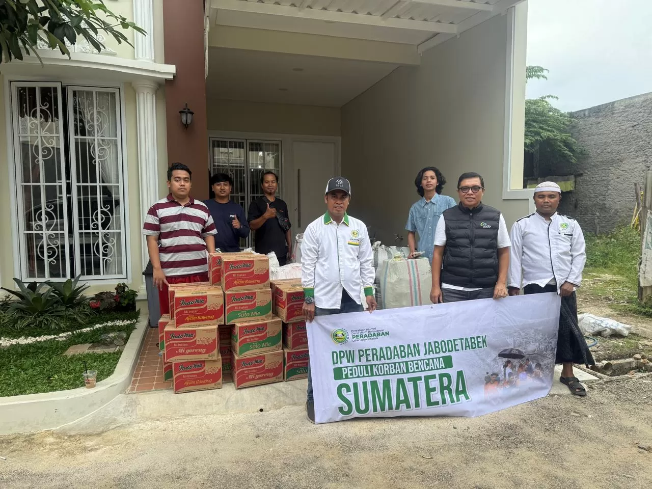 DPW PERADABAN Jabodetabek Salurkan Bantuan Kemanusiaan Via ASDP untuk Korban Bencana di Sumatra