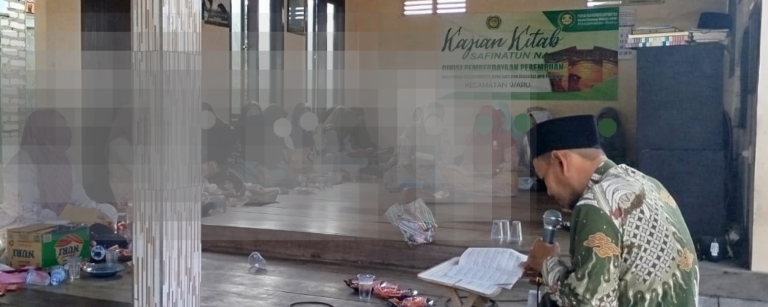 Muslimah DPW PERADABAN Waru, Awali Tahun Baru dengan Semangat Baru Gelar Koloman dan Kajian Kitab Safinatunnajah