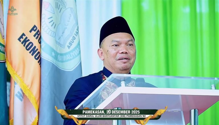 Alih Status STAI DUBA ke IDB, Prof Zainuddin Syarif: Awal Ikhtiar Besar Pesantren