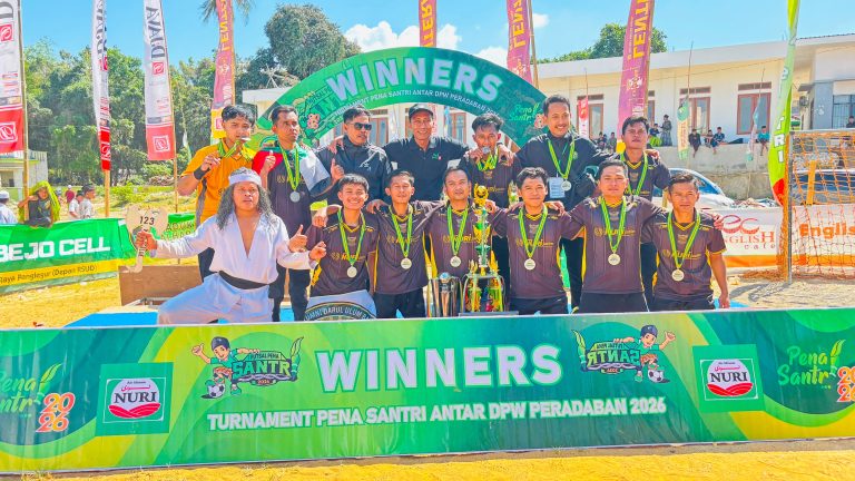 MERIAH DIGELAR, TURNAMEN FUTSAL PENA SANTRI 2026